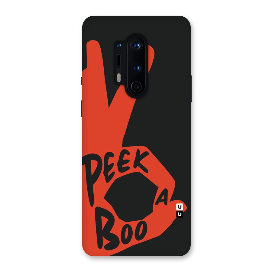Peek-a-boo Back Case for OnePlus 8 Pro
