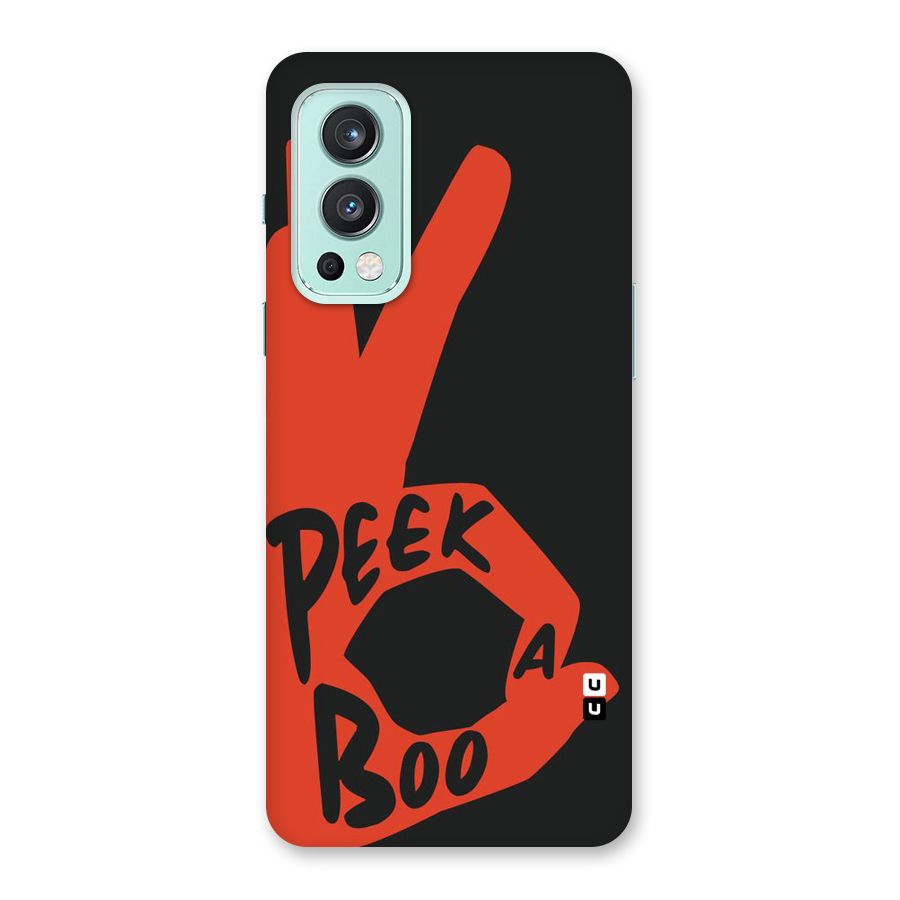 Peek-a-boo Back Case for OnePlus Nord 2 5G