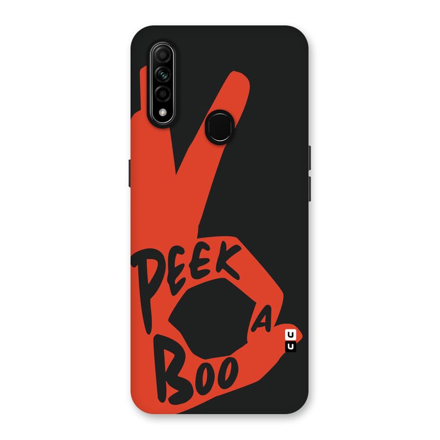Peek-a-boo Back Case for Oppo A31