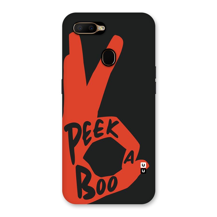 Peek-a-boo Back Case for Oppo A5s