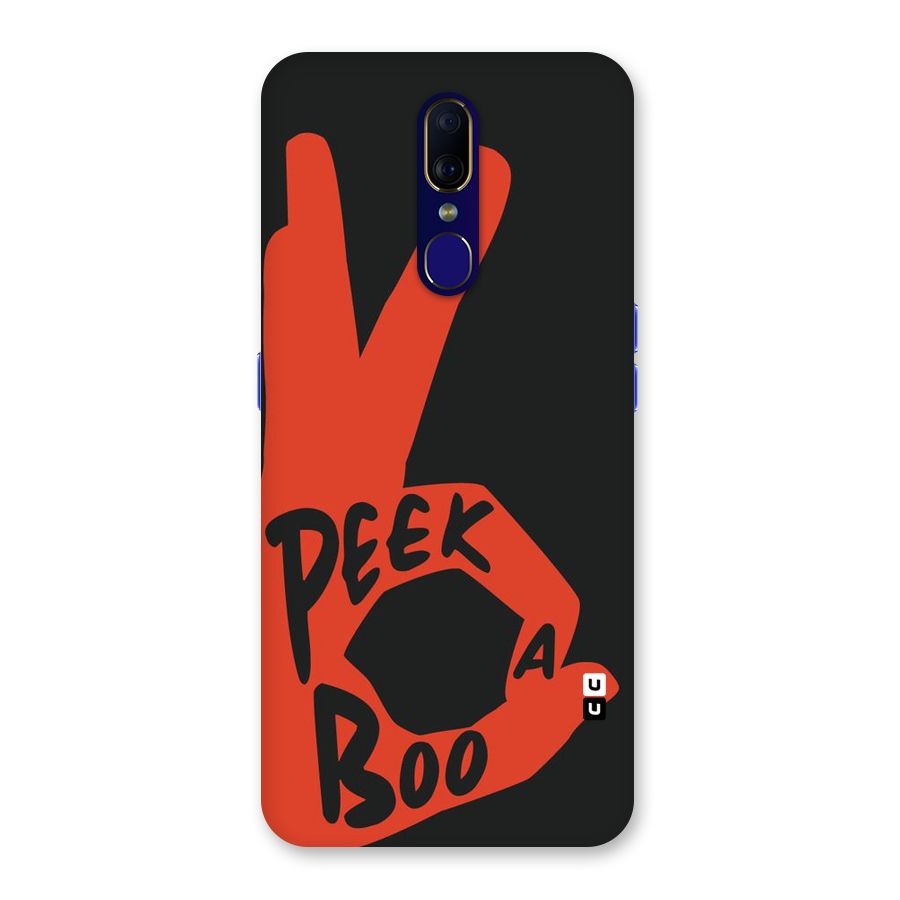 Peek-a-boo Back Case for Oppo F11