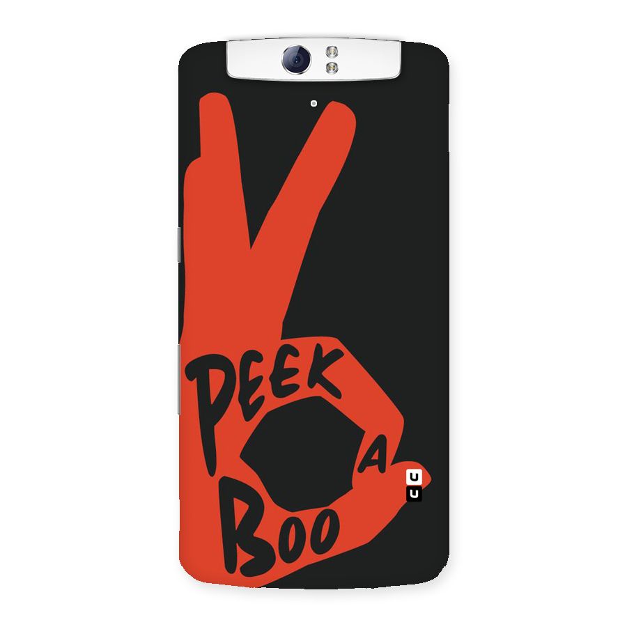 Peek-a-boo Back Case for Oppo N1