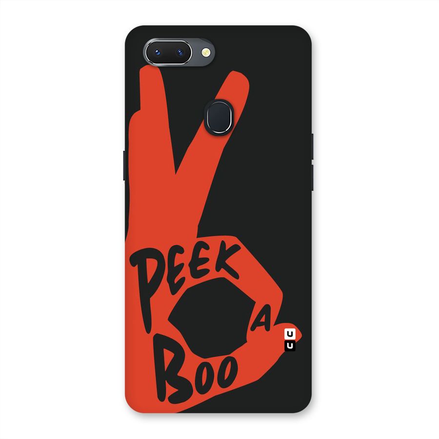 Peek-a-boo Back Case for Oppo Realme 2