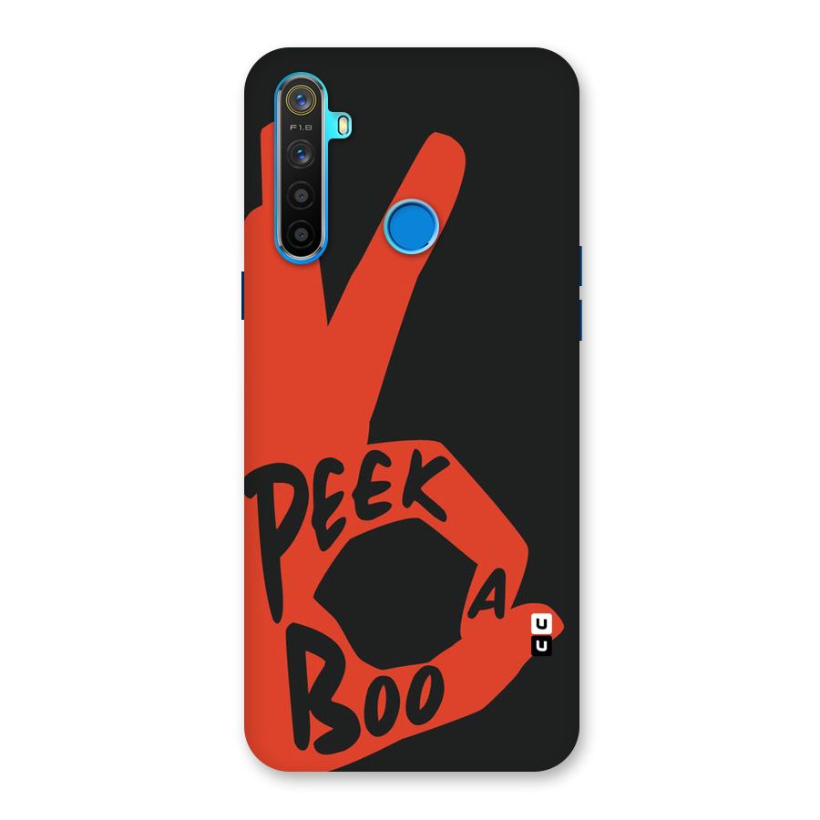 Peek-a-boo Back Case for Realme 5