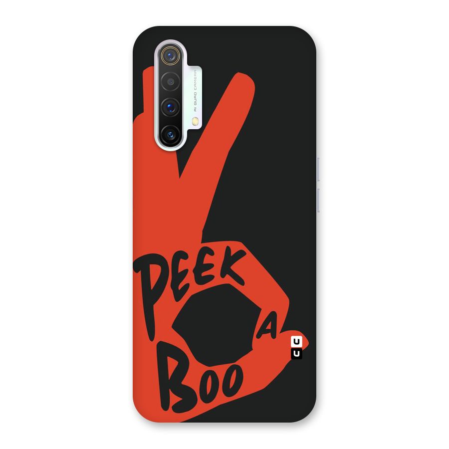 Peek-a-boo Back Case for Realme X3