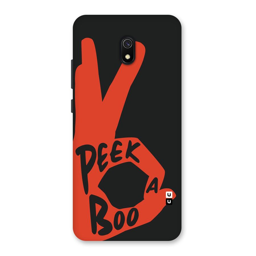 Peek-a-boo Back Case for Redmi 8A