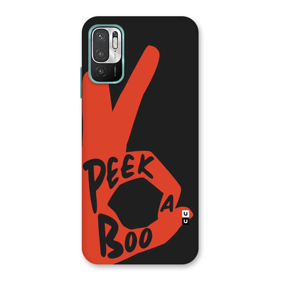 Peek-a-boo Back Case for Redmi Note 10T 5G