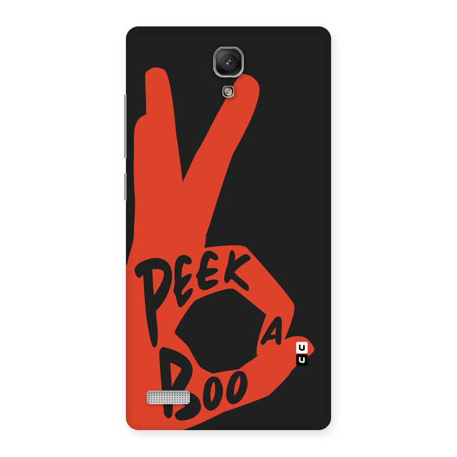 Peek-a-boo Back Case for Redmi Note Prime