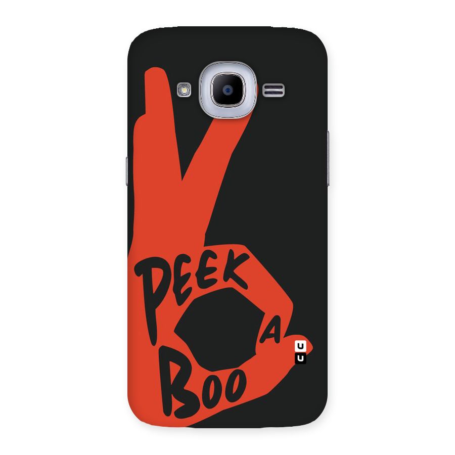 Peek-a-boo Back Case for Samsung Galaxy J2 2016