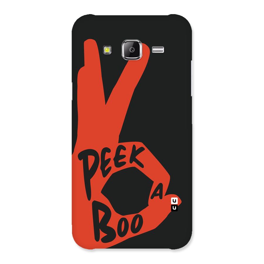 Peek-a-boo Back Case for Samsung Galaxy J2 Prime