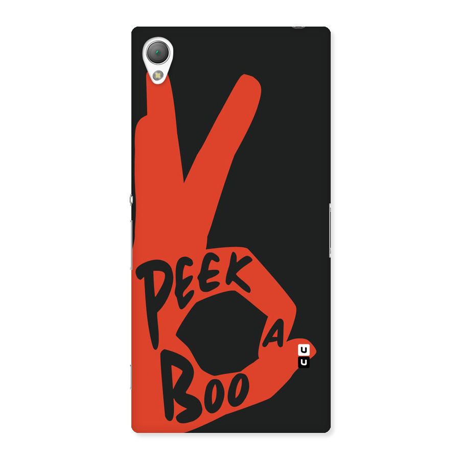 Peek-a-boo Back Case for Sony Xperia Z3