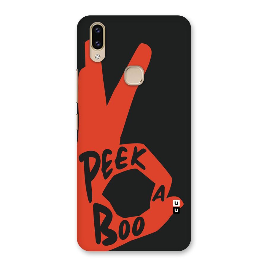 Peek-a-boo Back Case for Vivo V9 Youth