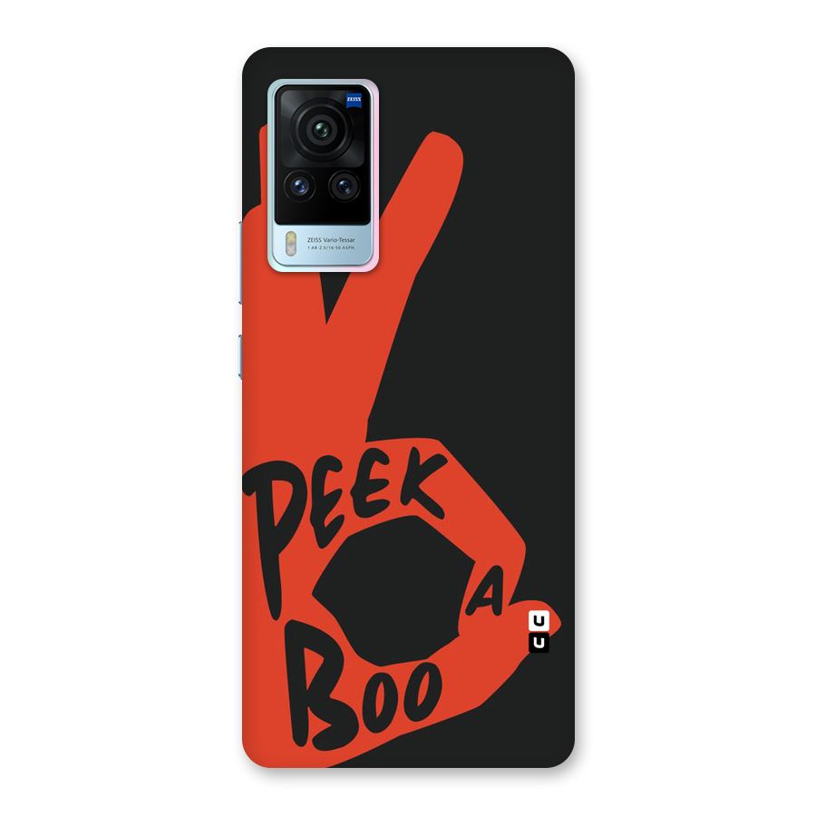 Peek-a-boo Back Case for Vivo X60 Pro