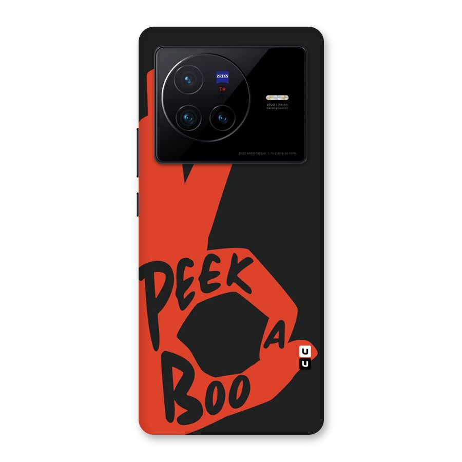 Peek-a-boo Back Case for Vivo X80