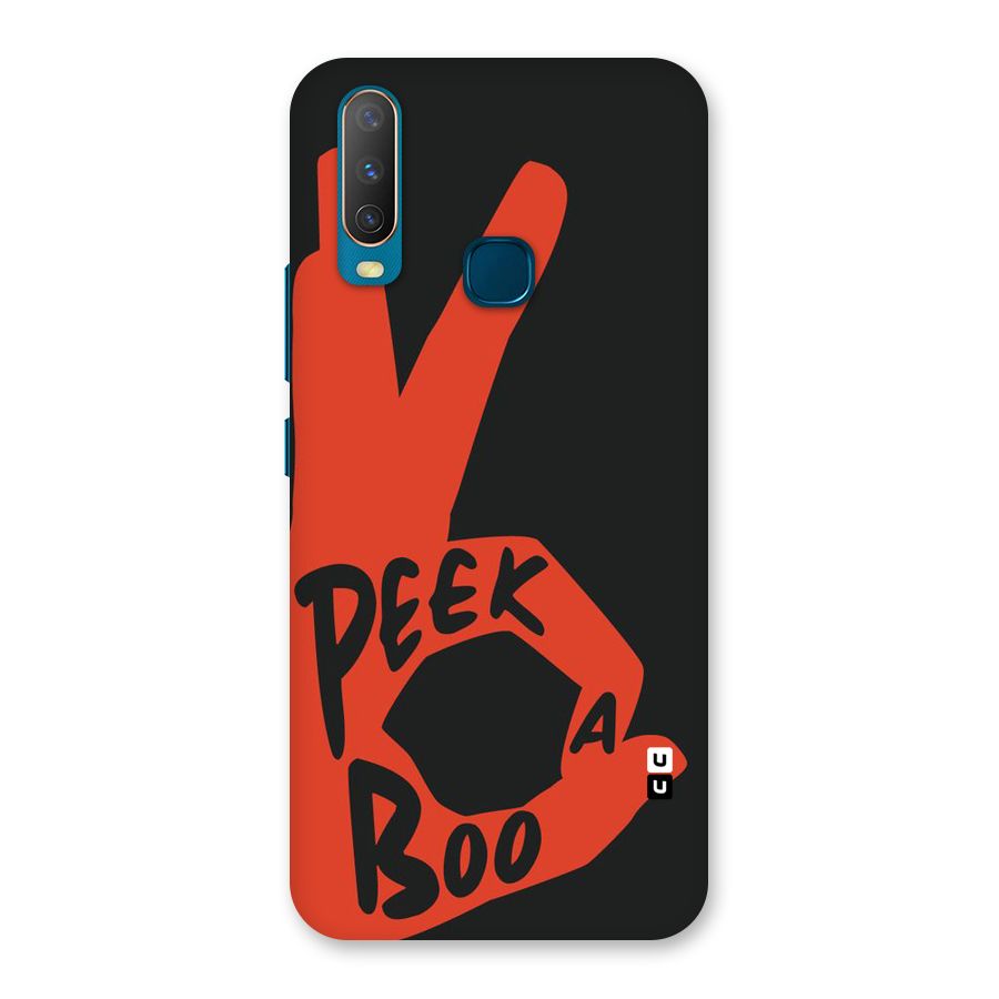 Peek-a-boo Back Case for Vivo Y12