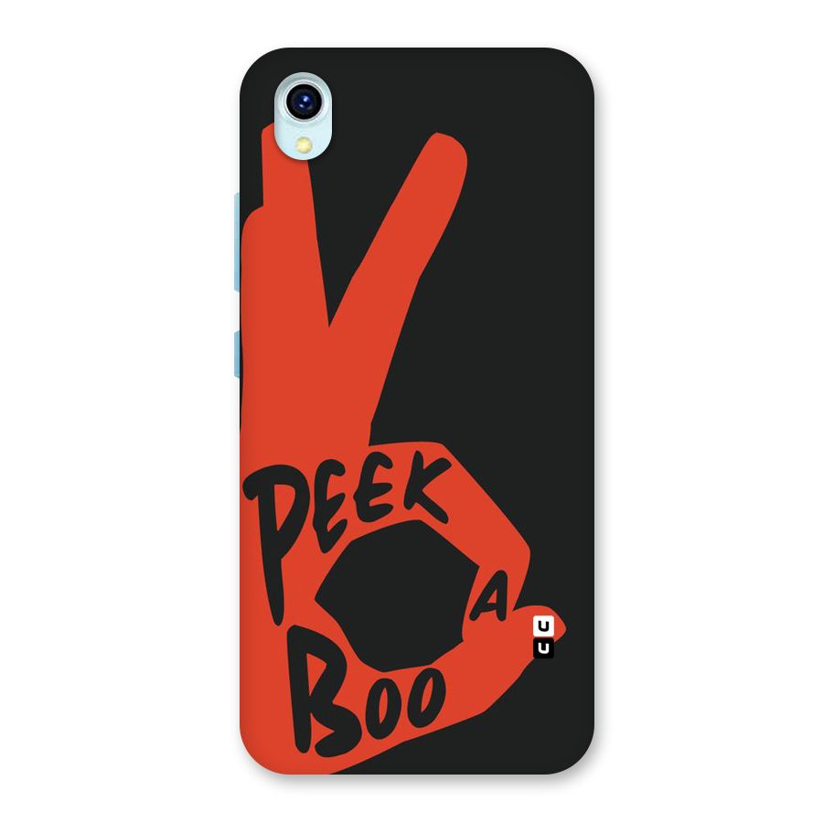 Peek-a-boo Back Case for Vivo Y1s