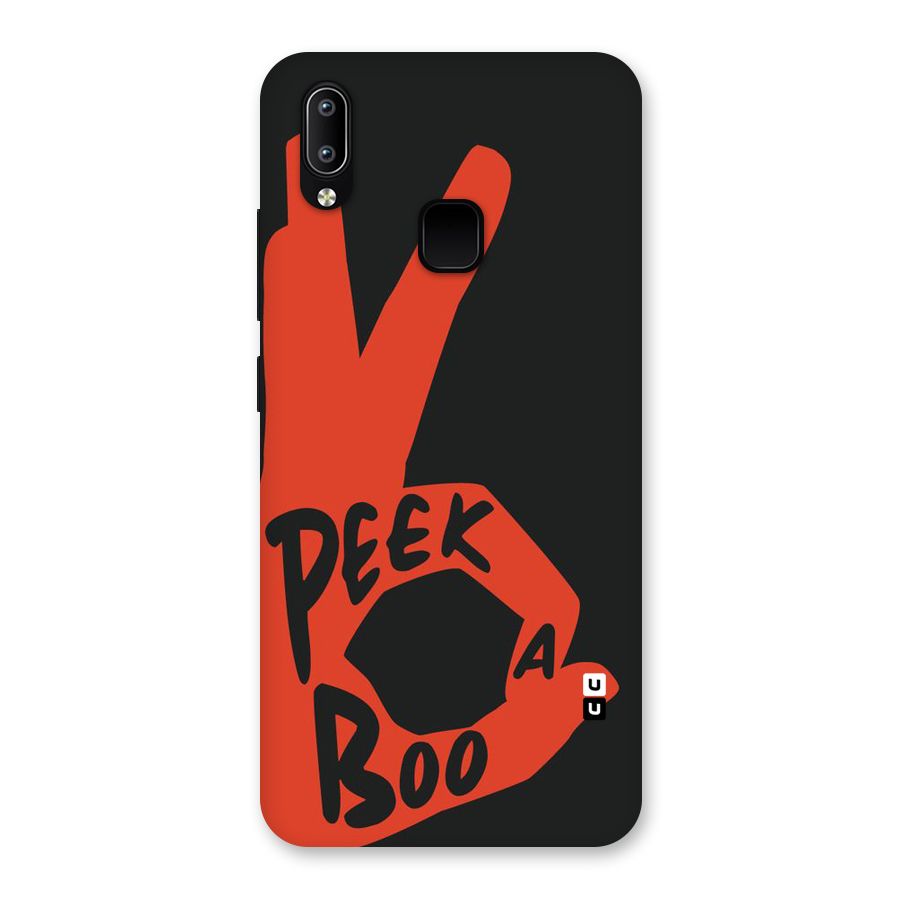 Peek-a-boo Back Case for Vivo Y93