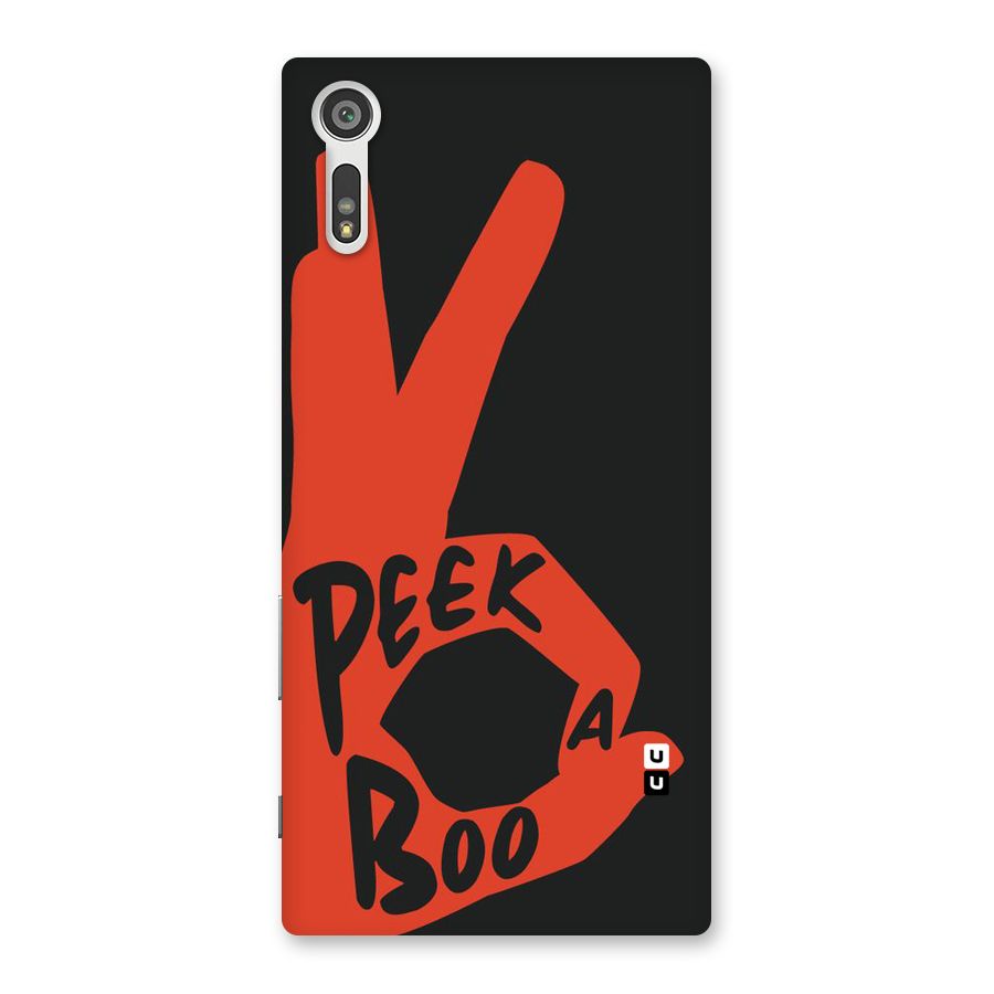 Peek-a-boo Back Case for Xperia XZ