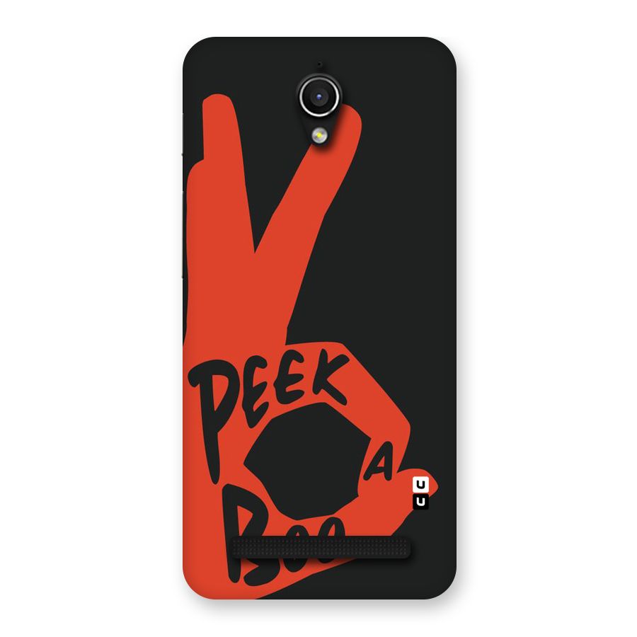 Peek-a-boo Back Case for Zenfone Go