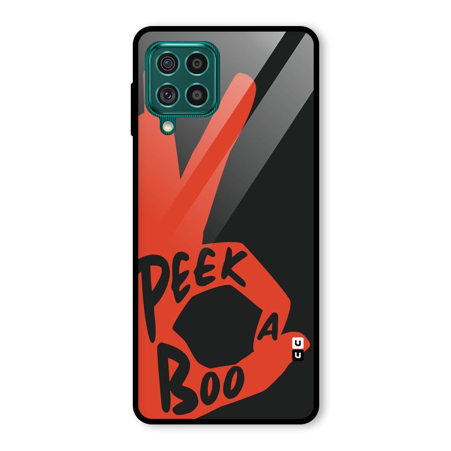 Peek-a-boo Glass Back Case for Galaxy F62