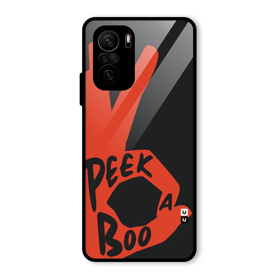 Peek-a-boo Glass Back Case for Mi 11x
