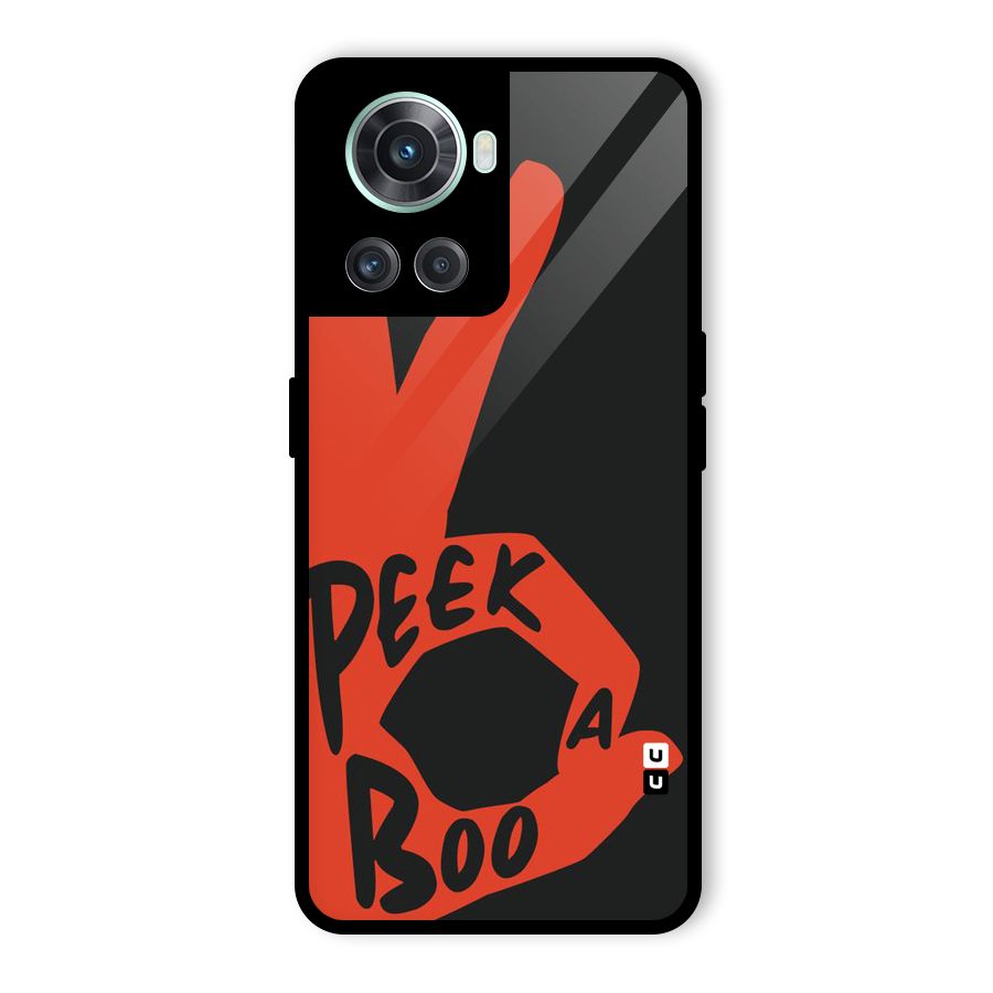 Peek-a-boo Glass Back Case for OnePlus 10R