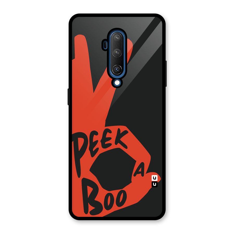 Peek-a-boo Glass Back Case for OnePlus 7T Pro