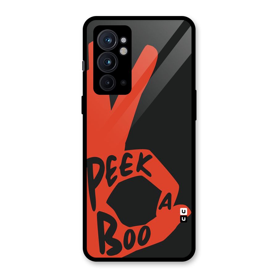 Peek-a-boo Glass Back Case for OnePlus 9RT 5G