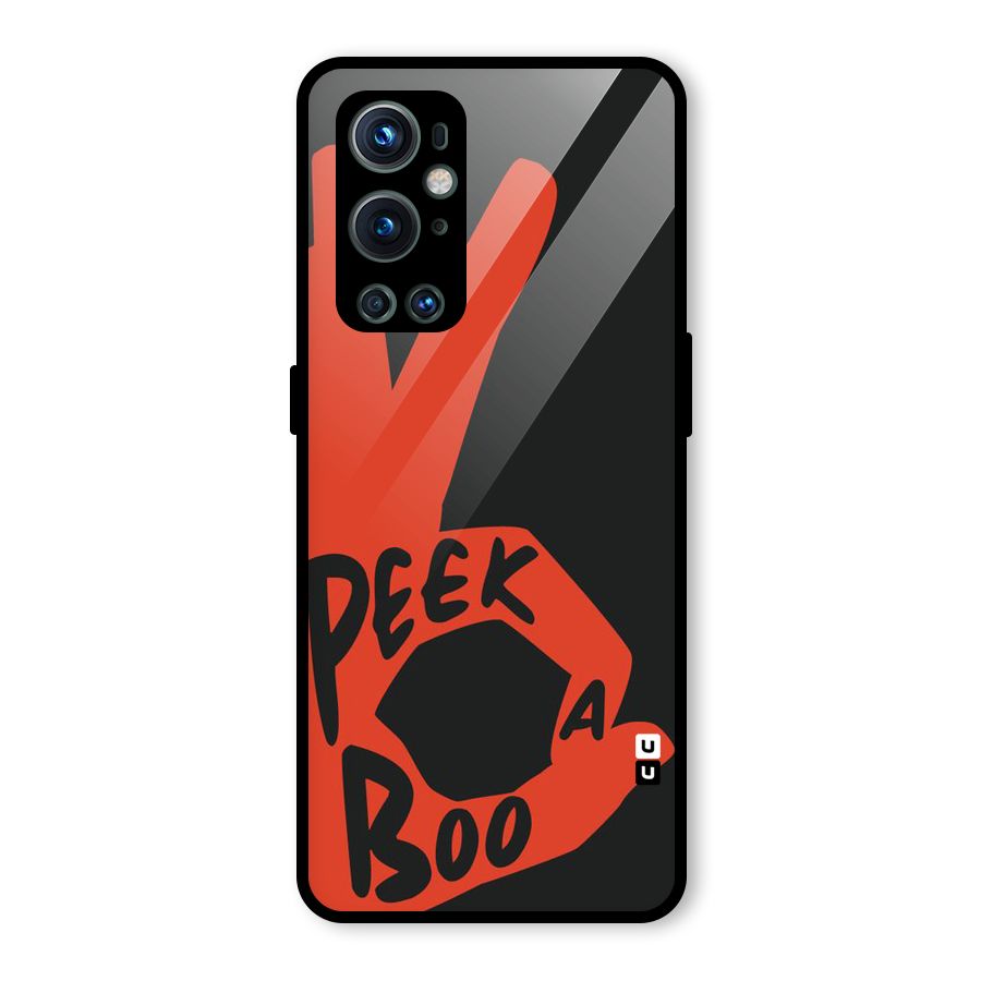 Peek-a-boo Glass Back Case for OnePlus 9 Pro