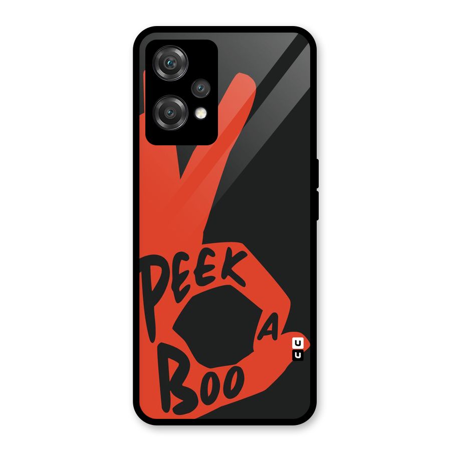 Peek-a-boo Glass Back Case for OnePlus Nord CE 2 Lite 5G