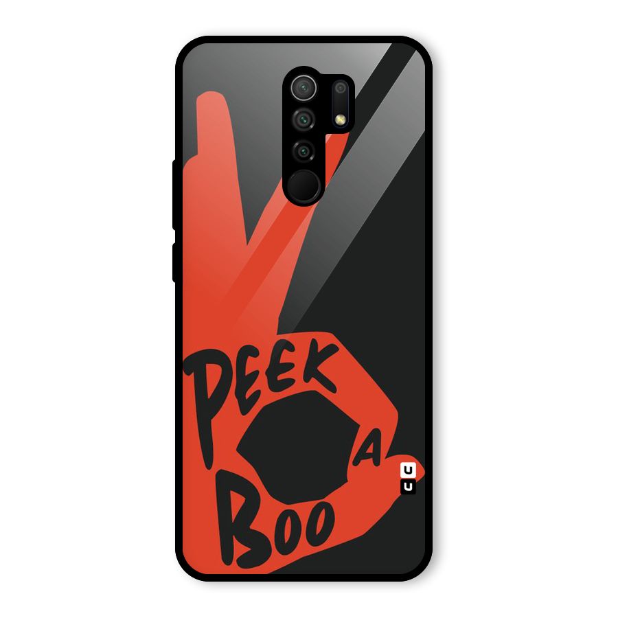 Peek-a-boo Glass Back Case for Poco M2