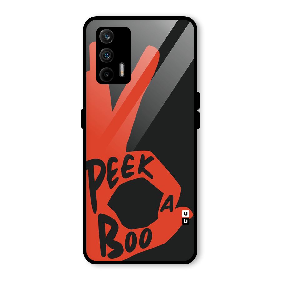Peek-a-boo Glass Back Case for Realme GT 5G