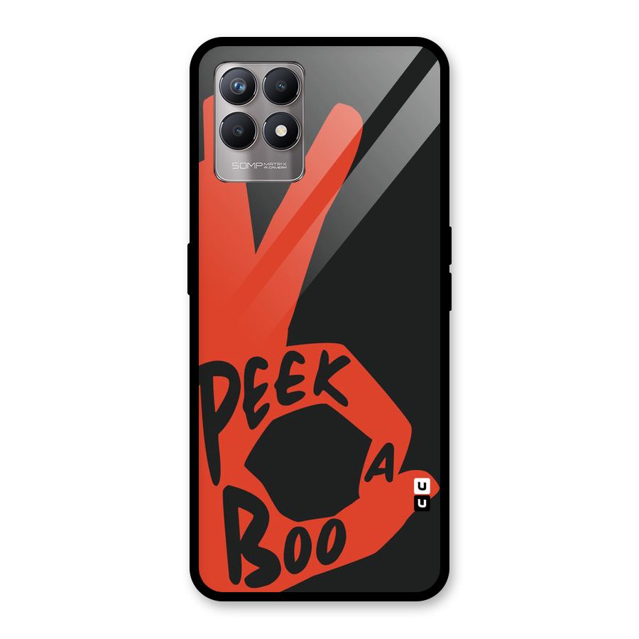 Peek-a-boo Glass Back Case for Realme Narzo 50