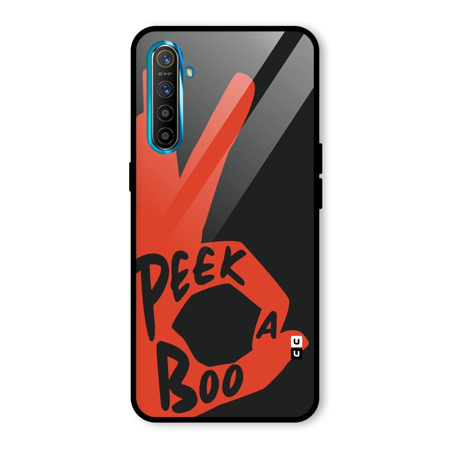 Peek-a-boo Glass Back Case for Realme X2