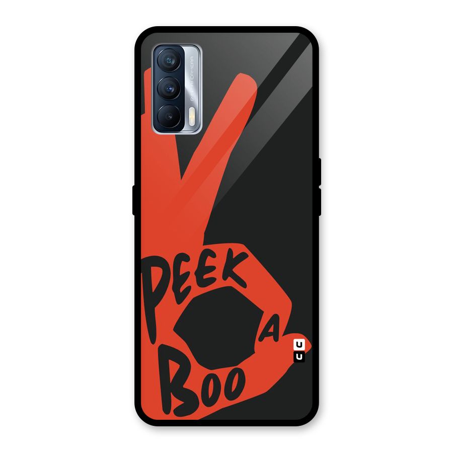 Peek-a-boo Glass Back Case for Realme X7
