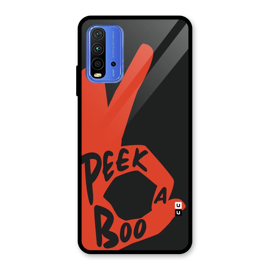 Peek-a-boo Glass Back Case for Redmi 9 Power