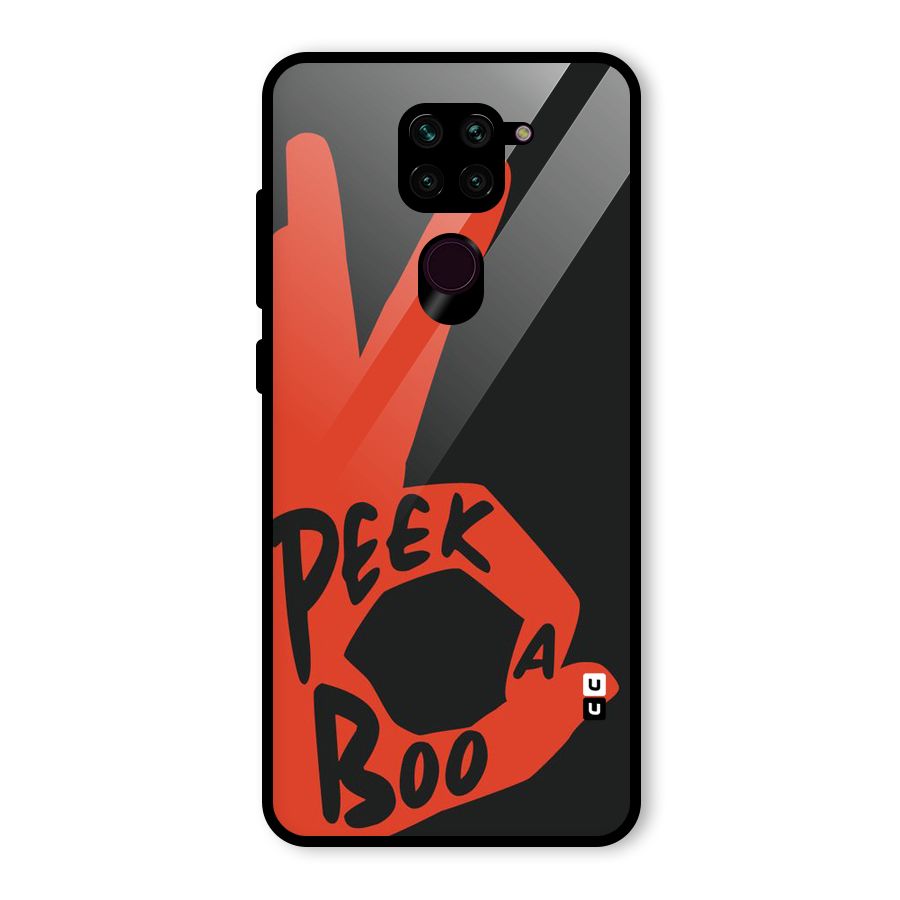 Peek-a-boo Glass Back Case for Redmi Note 9