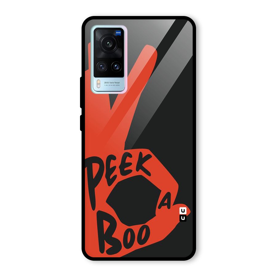 Peek-a-boo Glass Back Case for Vivo X60