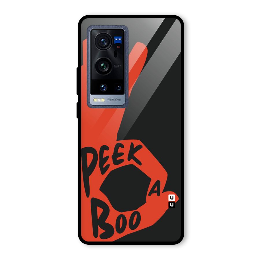 Peek-a-boo Glass Back Case for Vivo X60 Pro Plus
