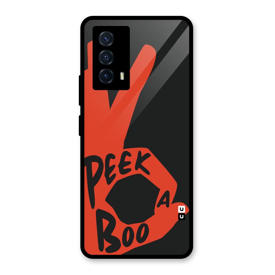Peek-a-boo Glass Back Case for Vivo iQOO Z5