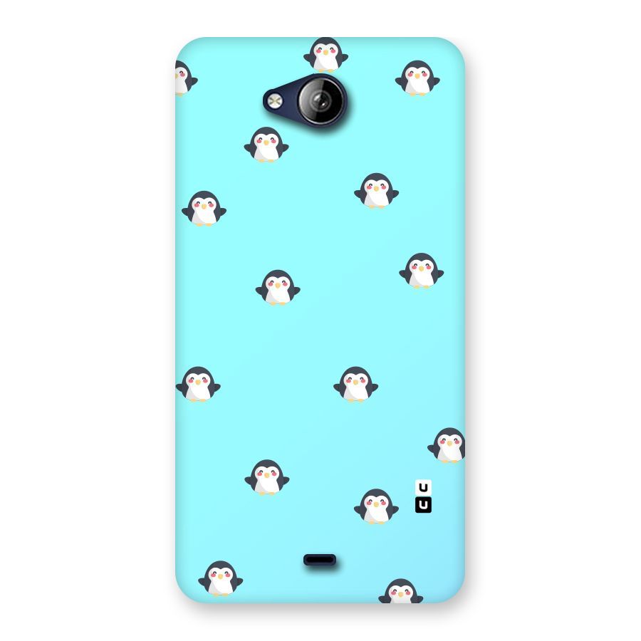 Penguins Pattern Print Back Case for Canvas Play Q355