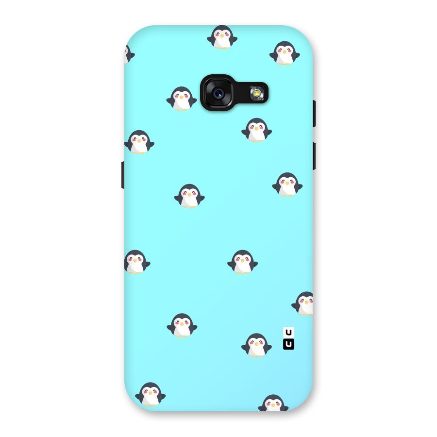 Penguins Pattern Print Back Case for Galaxy A3 (2017)