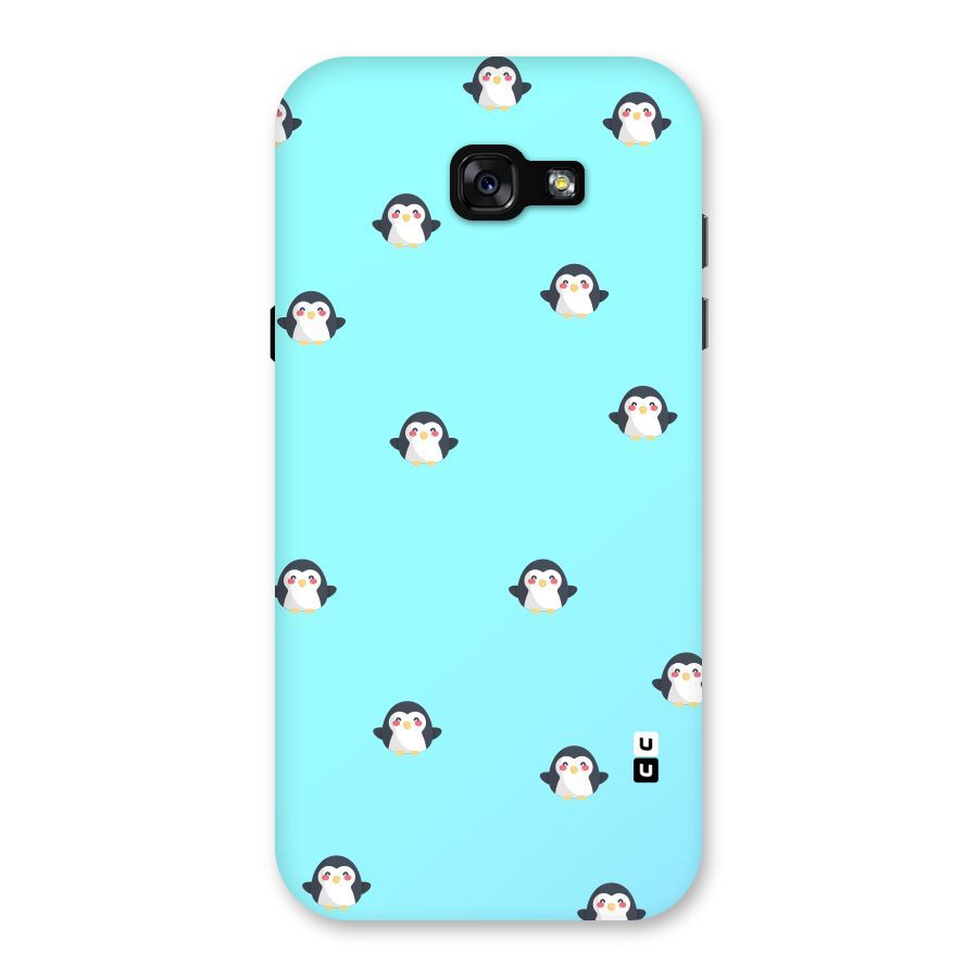 Penguins Pattern Print Back Case for Galaxy A7 (2017)