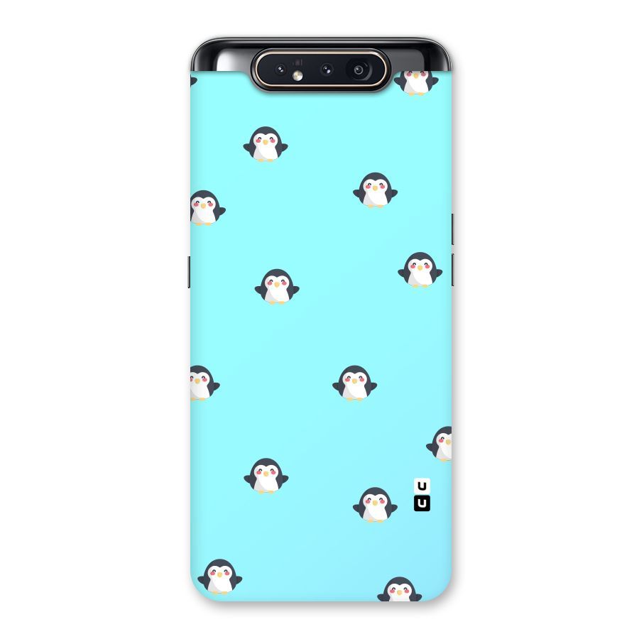 Penguins Pattern Print Back Case for Galaxy A80