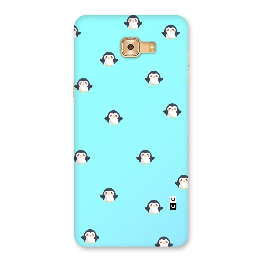 Penguins Pattern Print Back Case for Galaxy C9 Pro