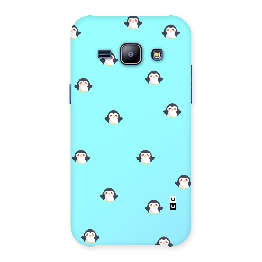 Penguins Pattern Print Back Case for Galaxy J1