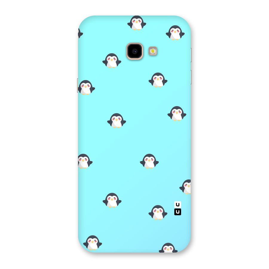 Penguins Pattern Print Back Case for Galaxy J4 Plus