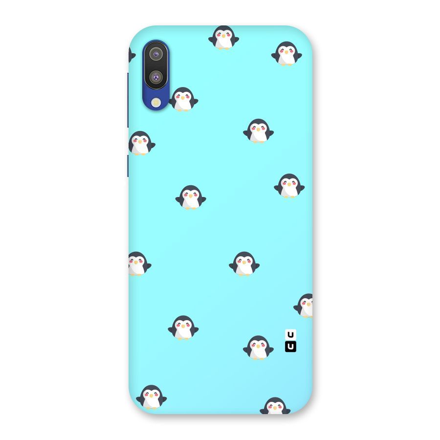 Penguins Pattern Print Back Case for Galaxy M10