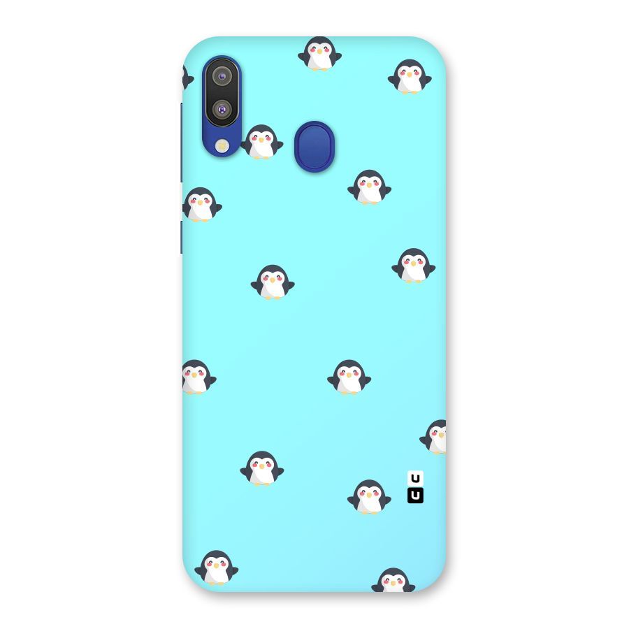 Penguins Pattern Print Back Case for Galaxy M20
