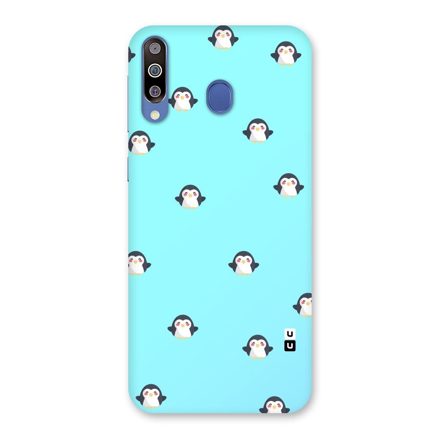 Penguins Pattern Print Back Case for Galaxy M30